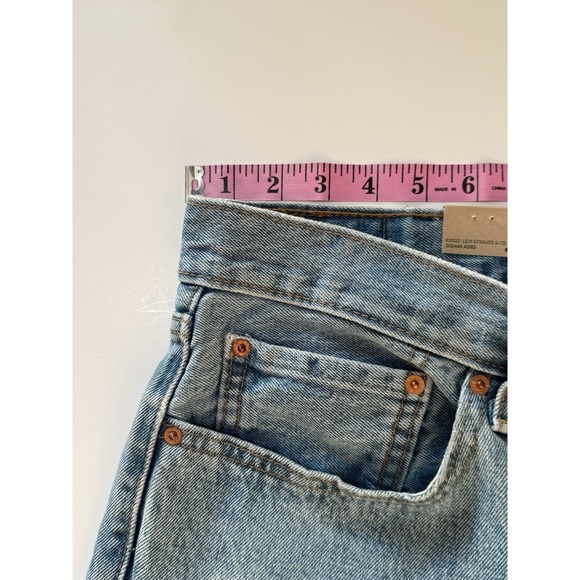 Levi's Mens 550 Jeans Straight Relaxed Fit Blue Denim Casual Classic 38 X 30 - Picture 8 of 15